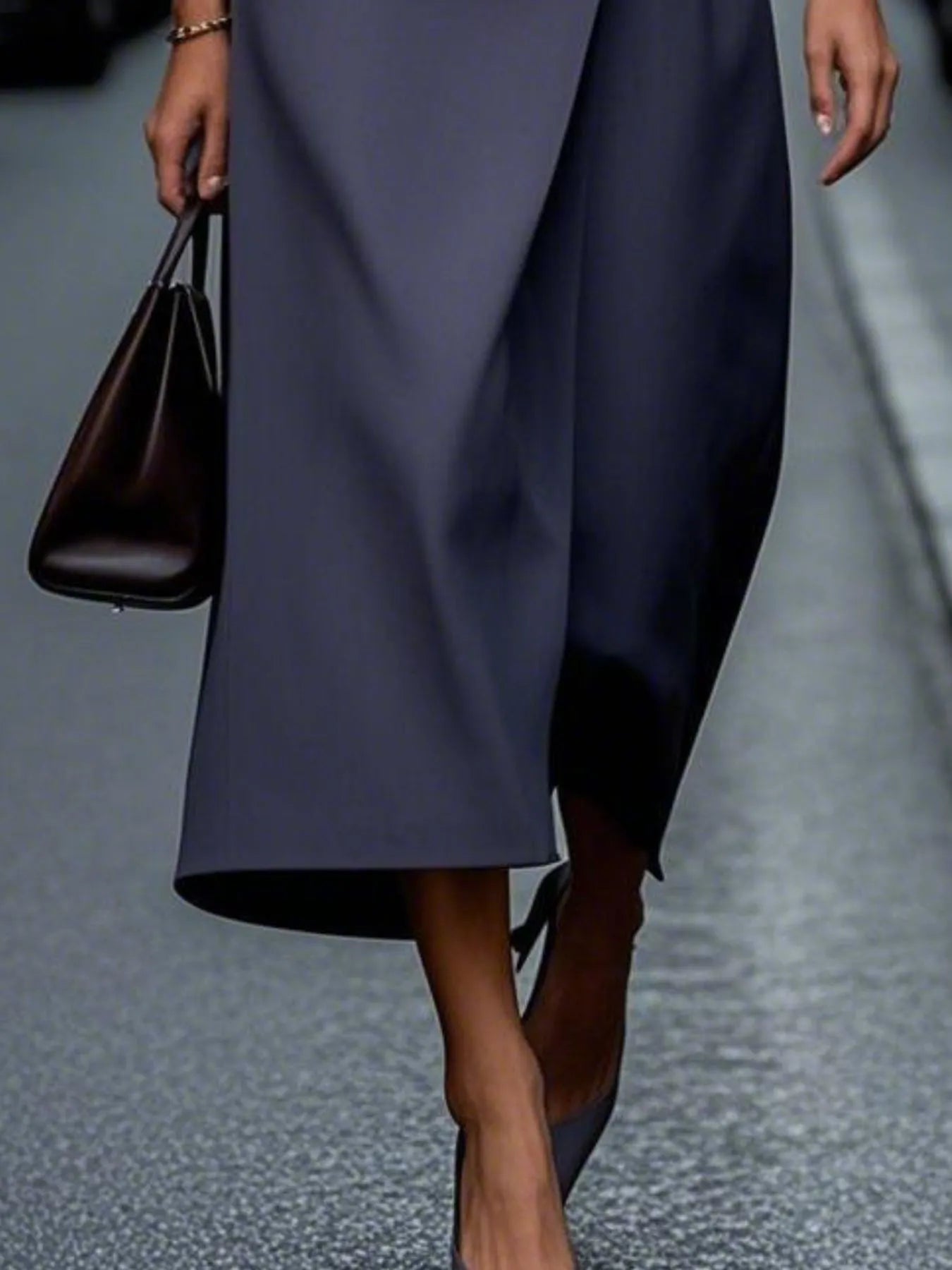 Round Neck Sleeveless Midi Sheath Dress - Bela Fils BoutiqueBela Fils Boutique