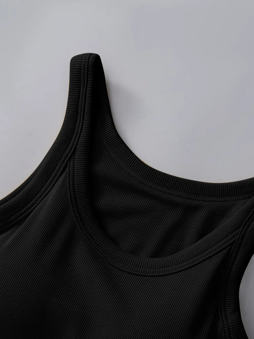 Round Neck Tank with Bra - Bela Fils BoutiqueBela Fils Boutique