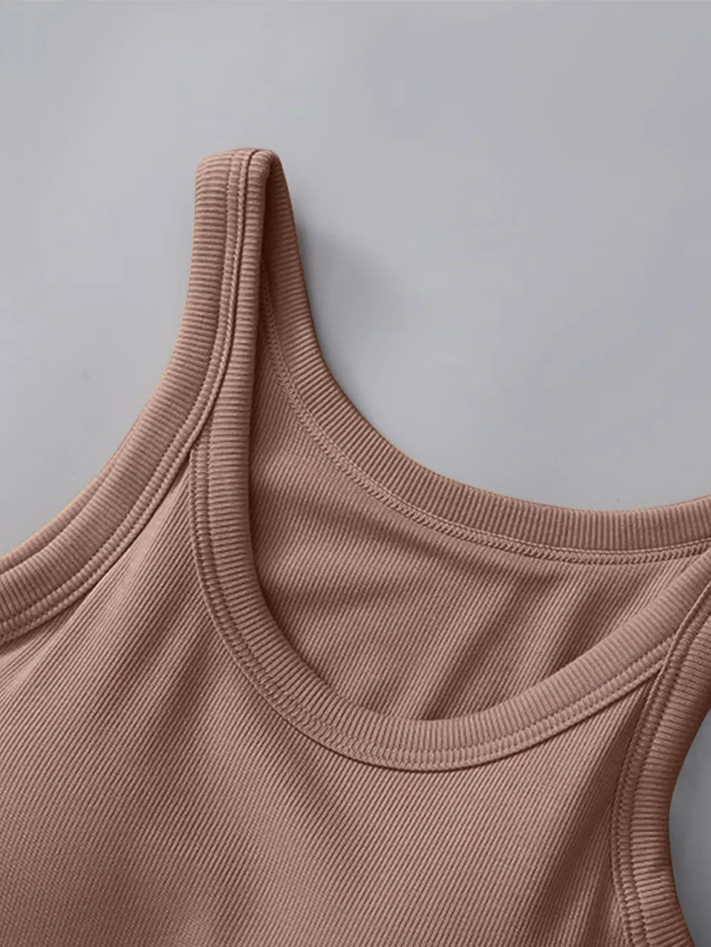 Round Neck Tank with Bra - Bela Fils BoutiqueBela Fils Boutique