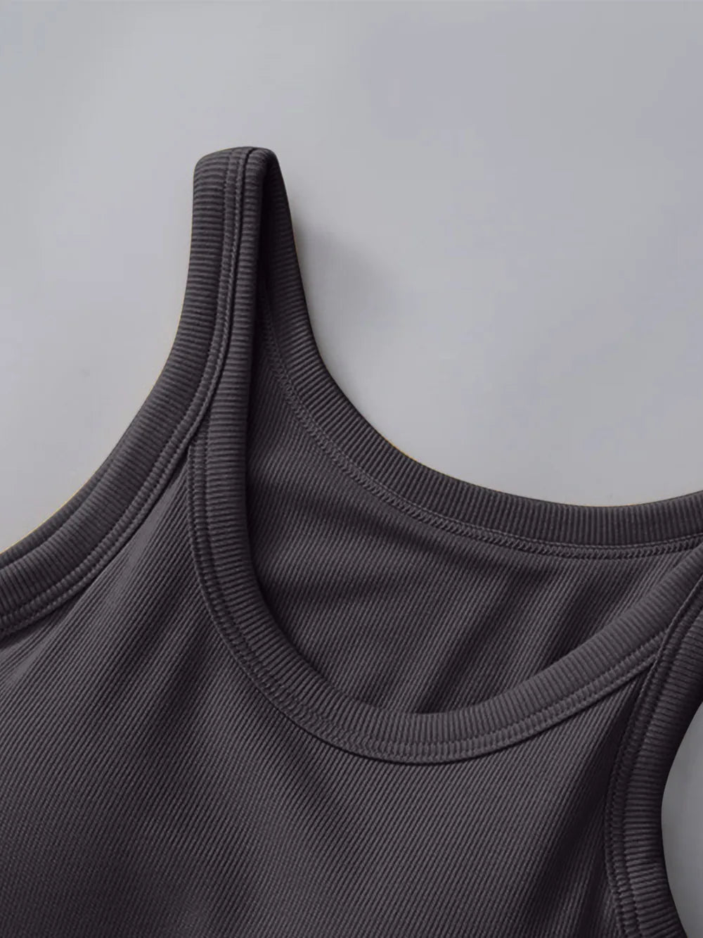 Round Neck Tank with Bra - Bela Fils BoutiqueBela Fils Boutique