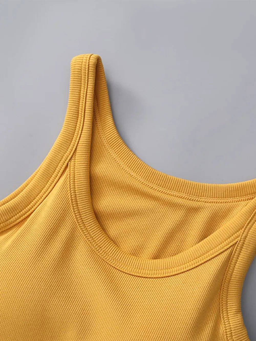 Round Neck Tank with Bra - Bela Fils BoutiqueBela Fils Boutique