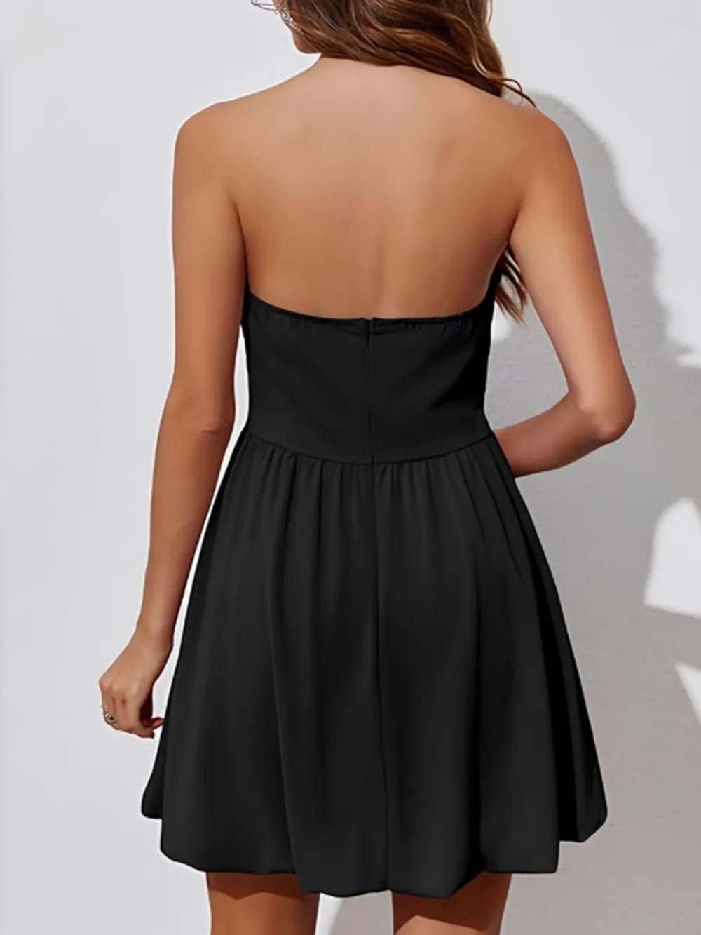Ruched Tube Mini Dress - Bela Fils BoutiqueBela Fils Boutique