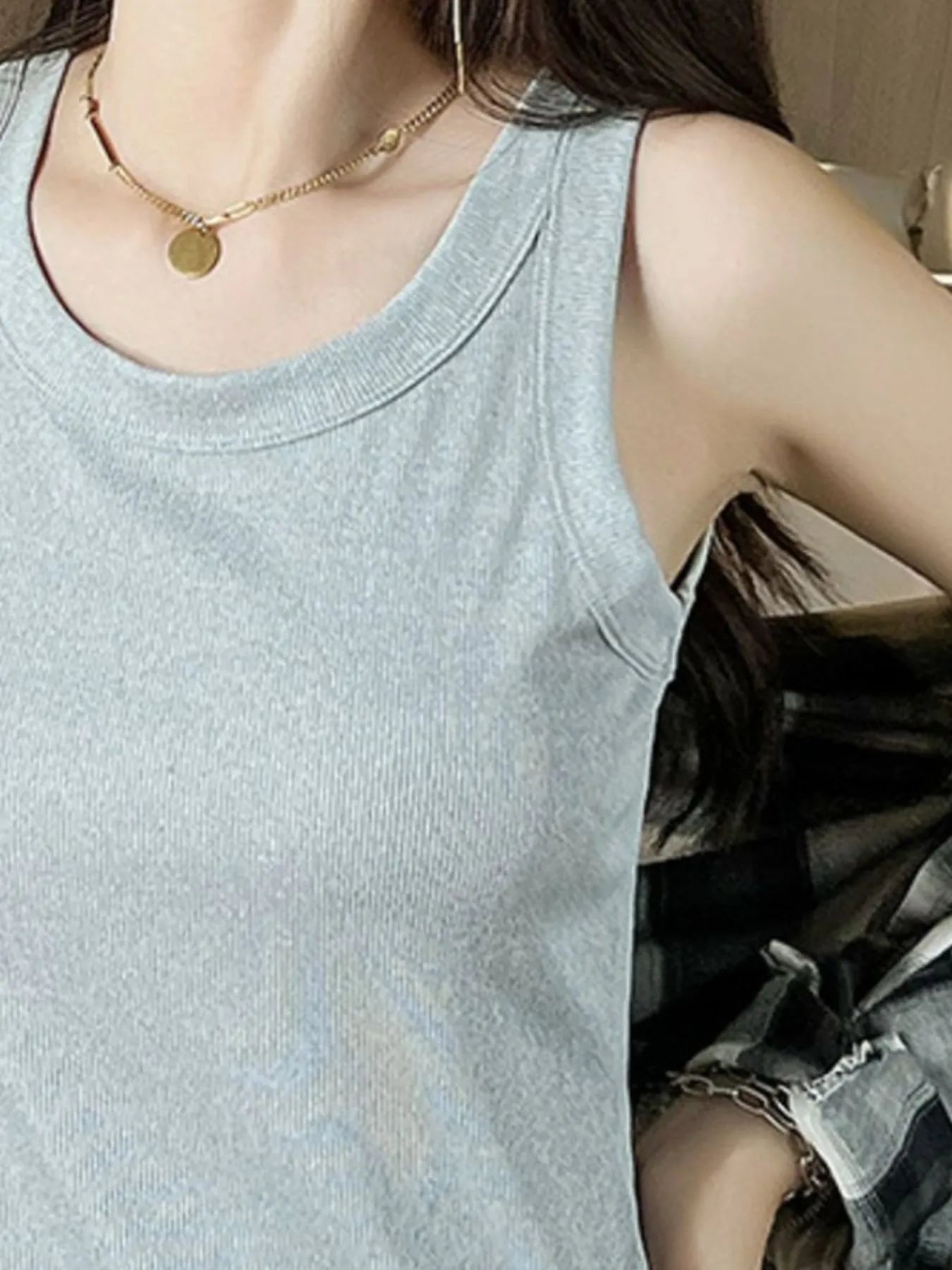 Scoop Neck Tank Top - Bela Fils BoutiqueBela Fils Boutique