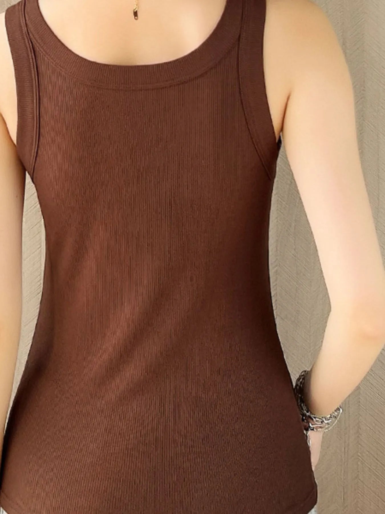 Scoop Neck Tank Top - Bela Fils BoutiqueBela Fils Boutique