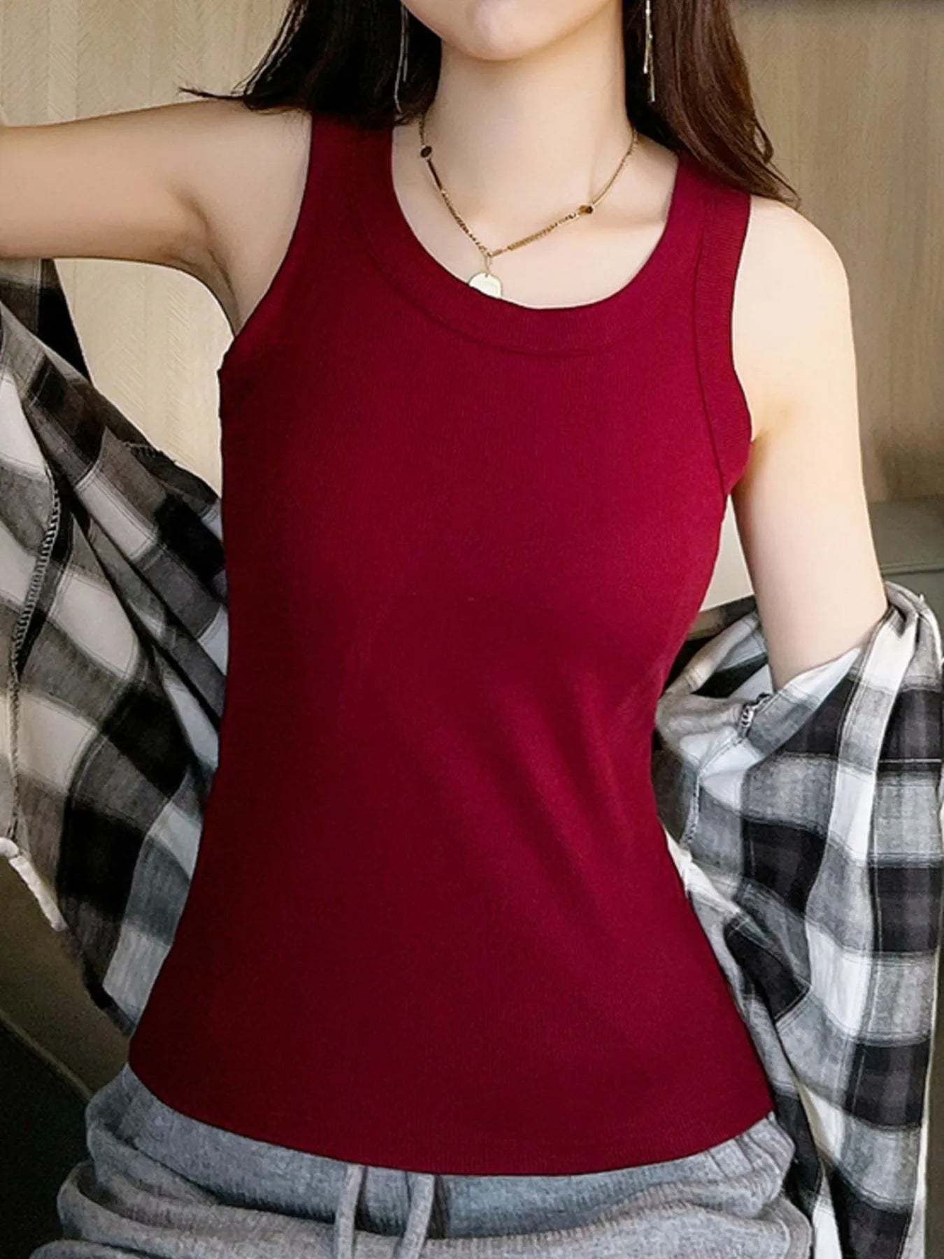 Scoop Neck Tank Top - Bela Fils BoutiqueBela Fils Boutique