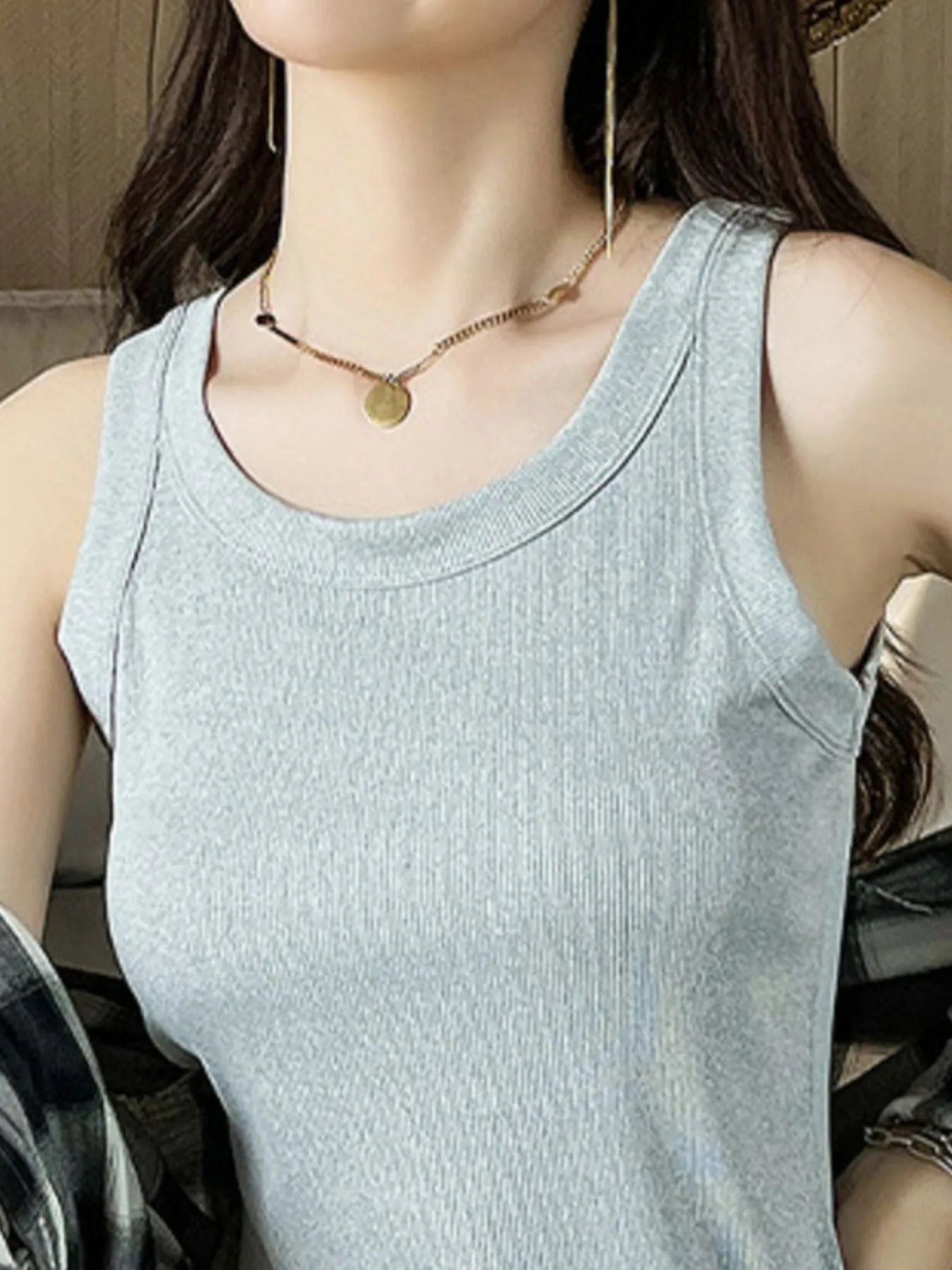 Scoop Neck Tank Top - Bela Fils BoutiqueBela Fils Boutique