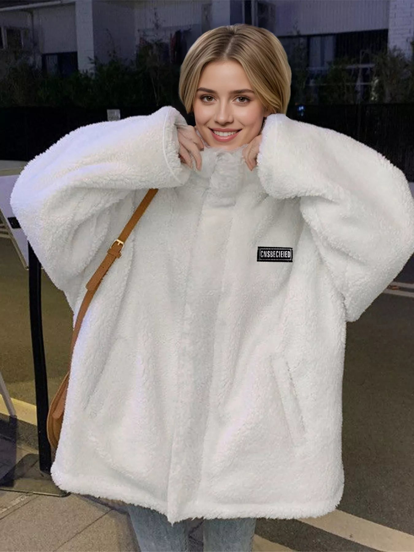 Sherpa Fleece Zip Up Outerwear - Bela Fils BoutiqueBela Fils Boutique
