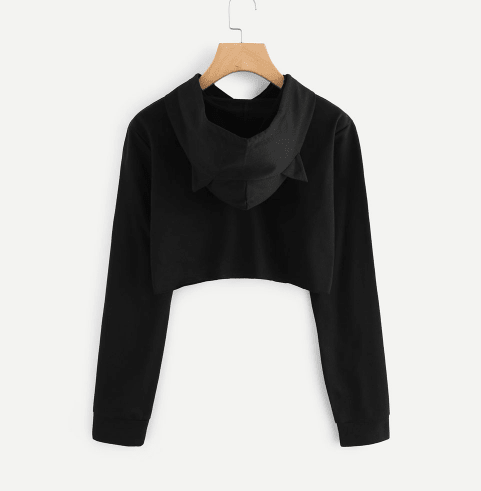 Short Hooded Sweatshirt - Bela Fils BoutiqueBela Fils Boutique