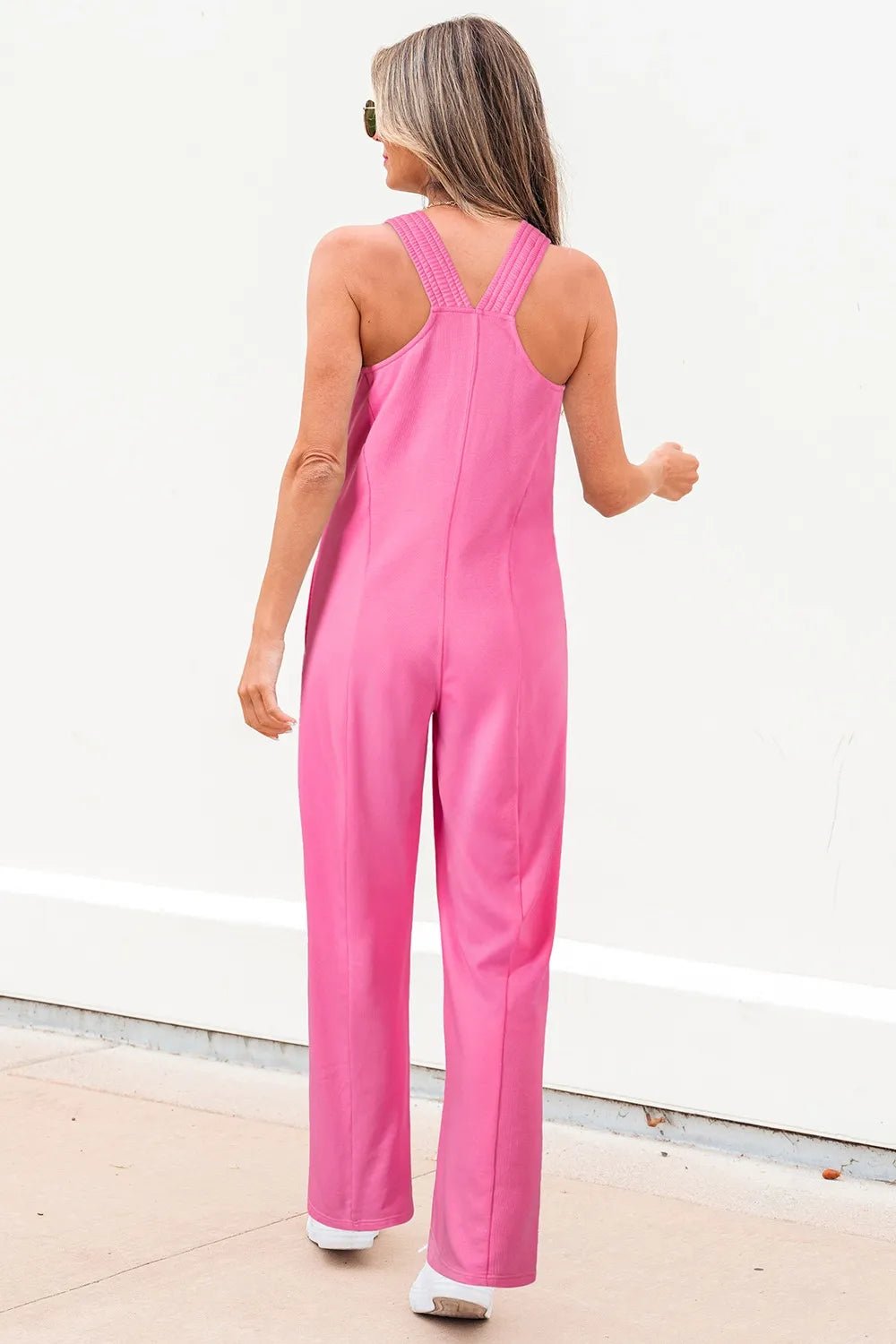 Sleeveless Wide - Leg Jumpsuit - Bela Fils BoutiqueBela Fils Boutique