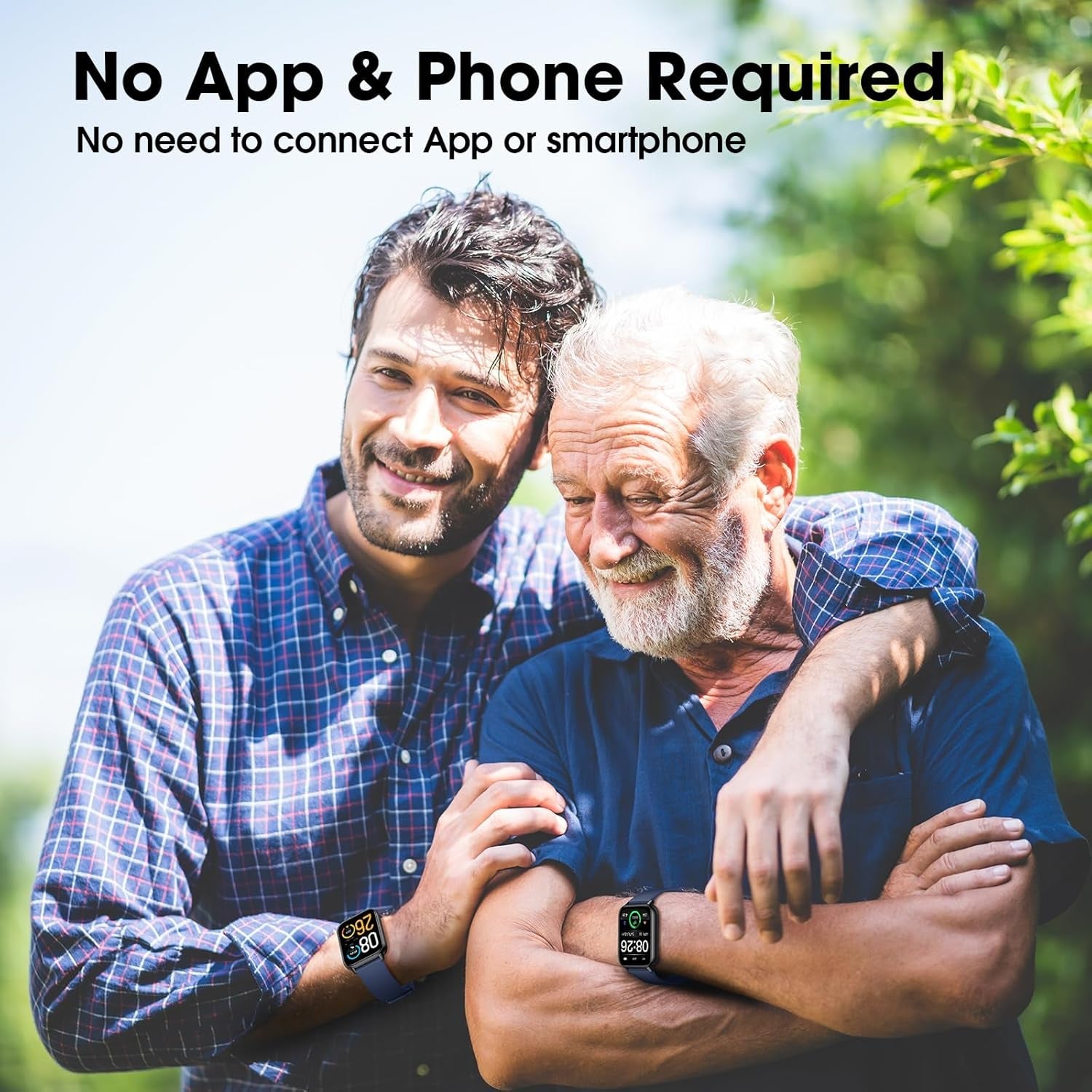 Smart Fitness Watch – Calls, Heart Monitor, No Phone Needed - Bela Fils BoutiqueBela Fils Boutique