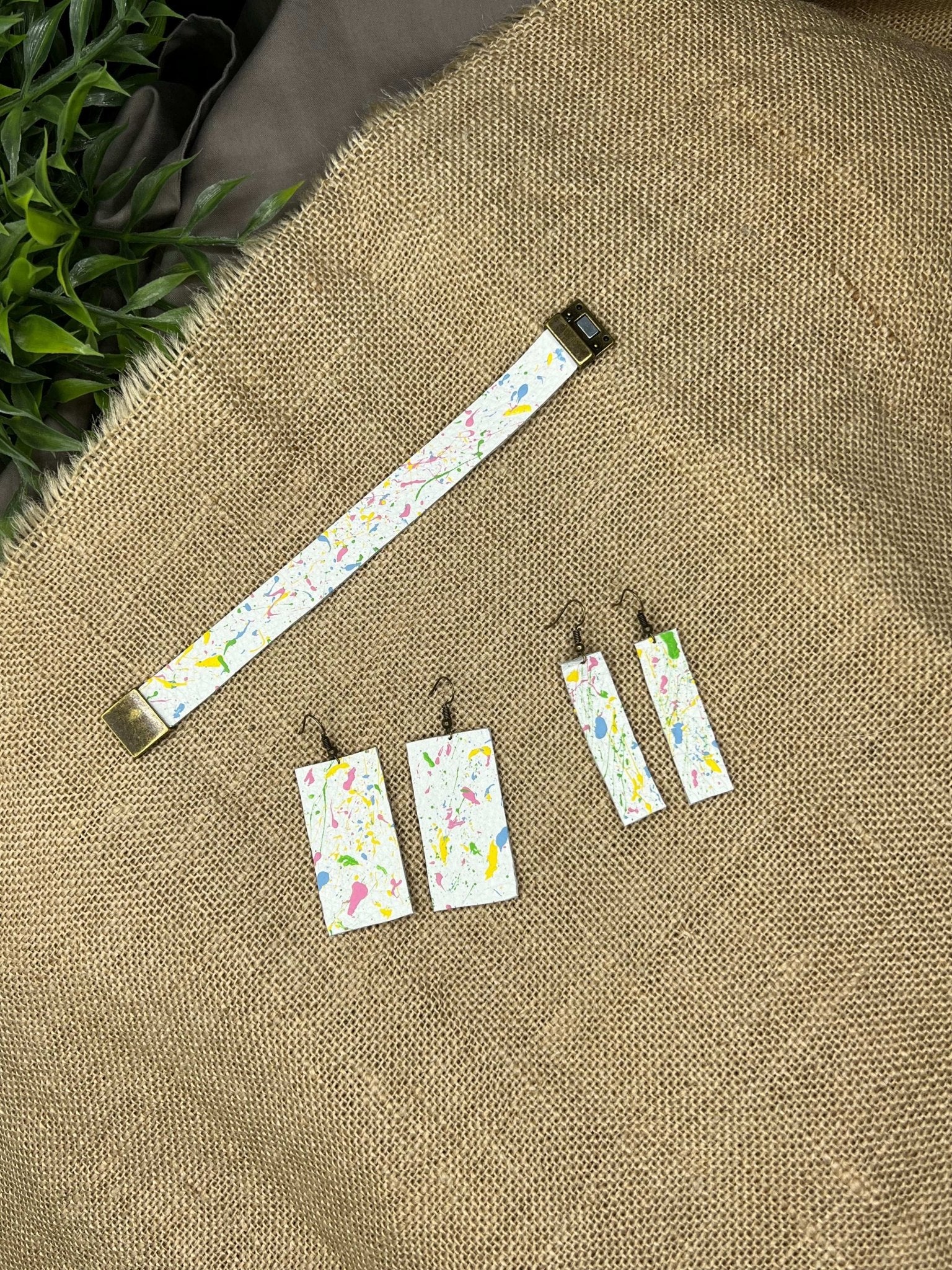 Splatter Paint Jewelry Set - Bela Fils BoutiqueSetsBela Fils Boutique