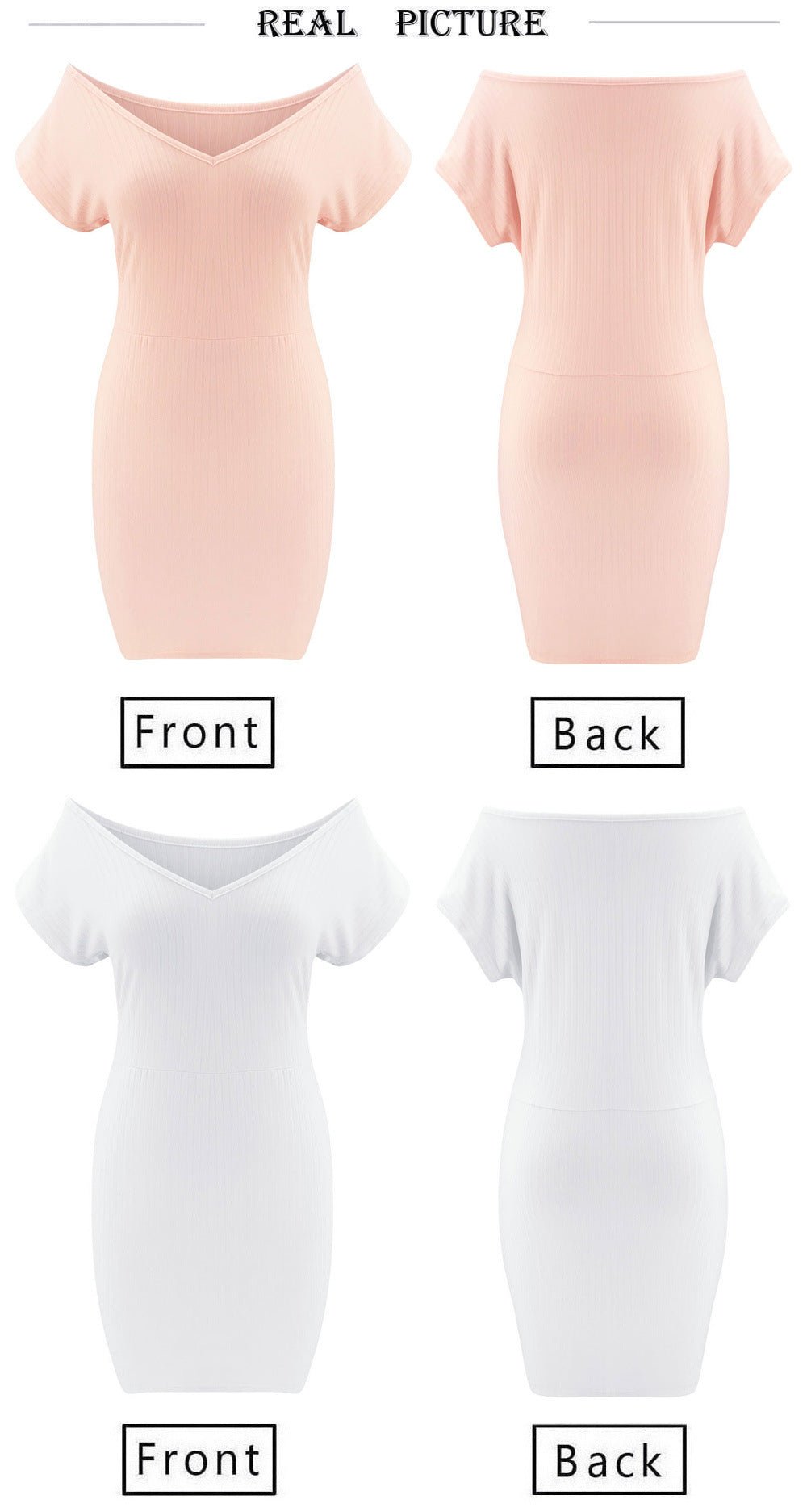 Spring V-Neck Ribbed Mini Dress for Women - Bela Fils BoutiqueBela Fils Boutique