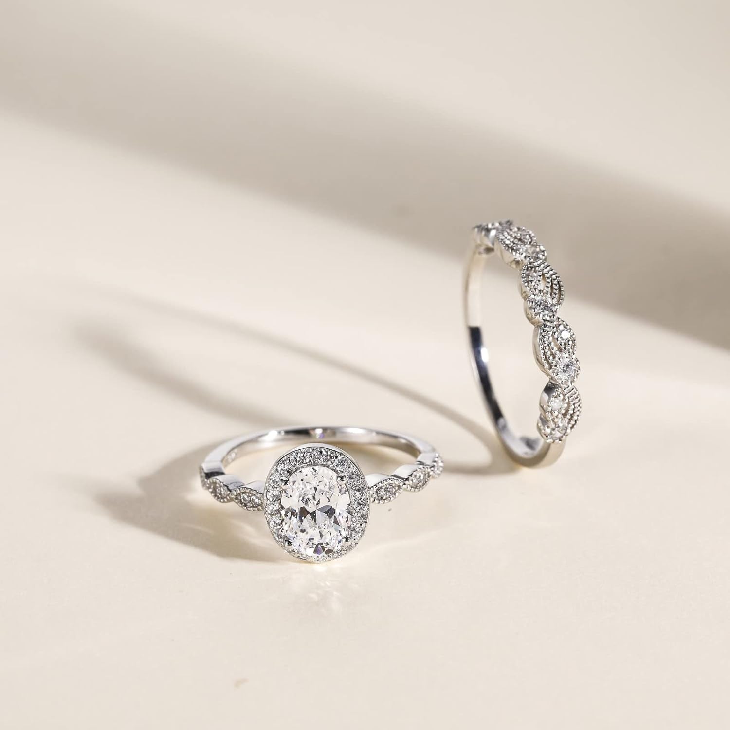 sterling silver engagement ring - Bela Fils BoutiqueBela Fils Boutique