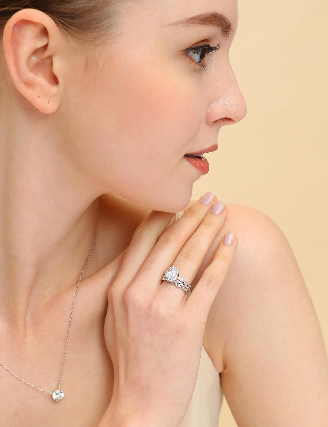 sterling silver engagement ring - Bela Fils BoutiqueBela Fils Boutique