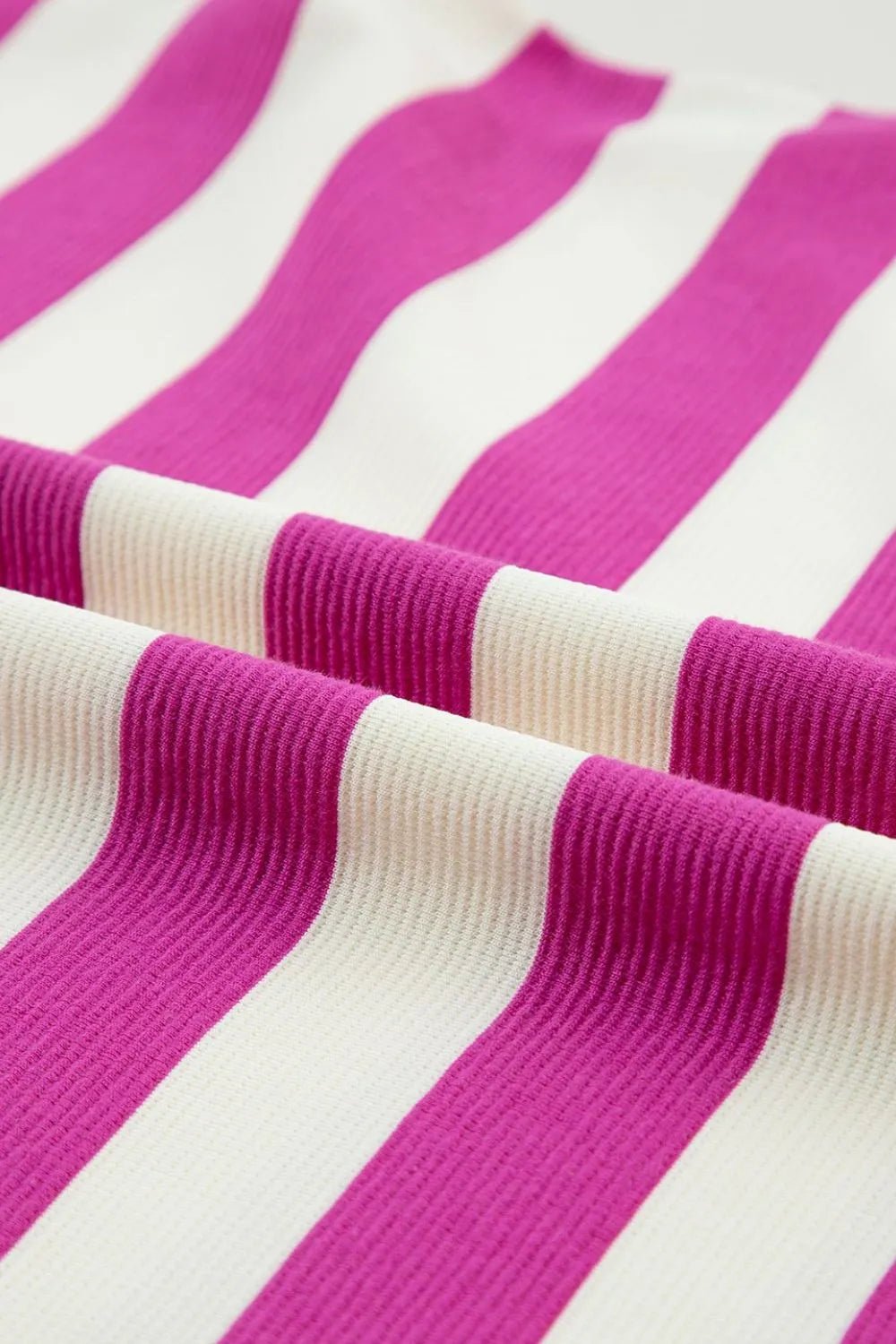 Stripe Cap Sleeve Pocketed Shift Tee Dress - Bela Fils BoutiqueBela Fils Boutique