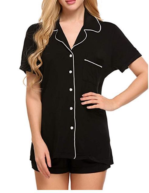 Striped Polka Dot Women's Pajama Set (2 Pieces) - Bela Fils BoutiqueBela Fils Boutique