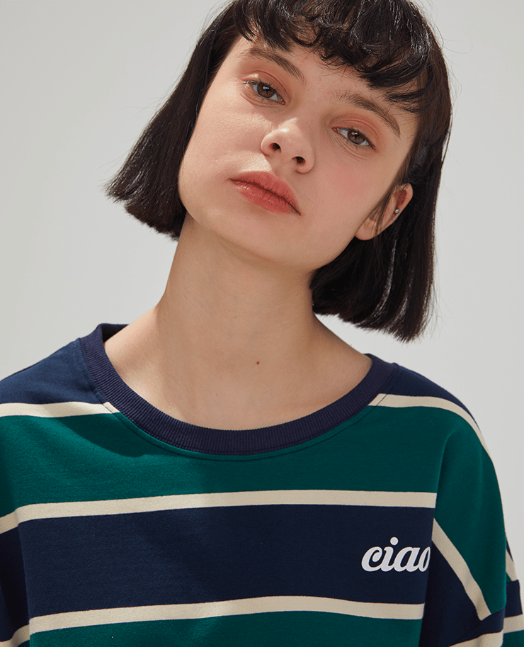Striped Pullover Hoodie Sweatshirt - Bela Fils BoutiqueBela Fils Boutique