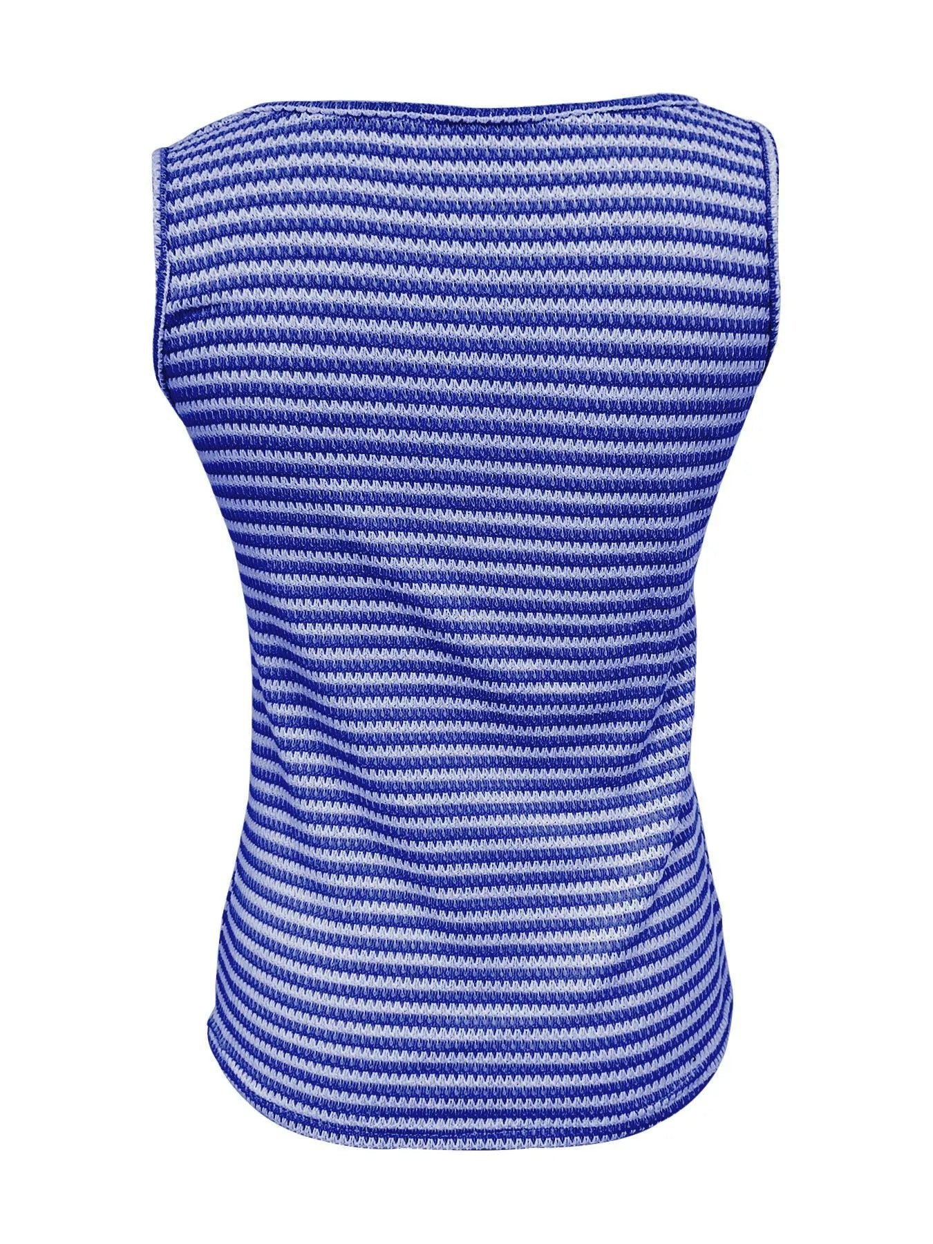 Striped Round Neck Tank Top - Bela Fils BoutiqueBela Fils Boutique