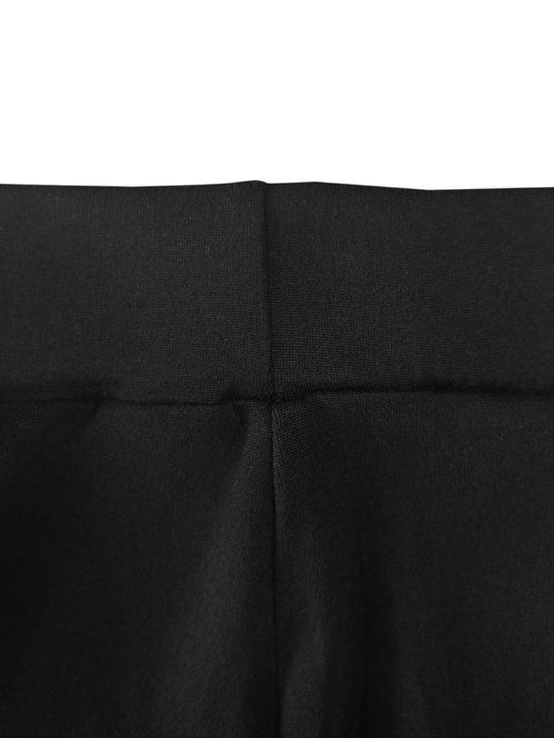 Stylish Plus Size High Waist Wide Leg Pants with Double Button Detail - Comfortable Casual Trousers for Fall & Winter Outdoor Wear - Bela Fils BoutiqueBela Fils Boutique