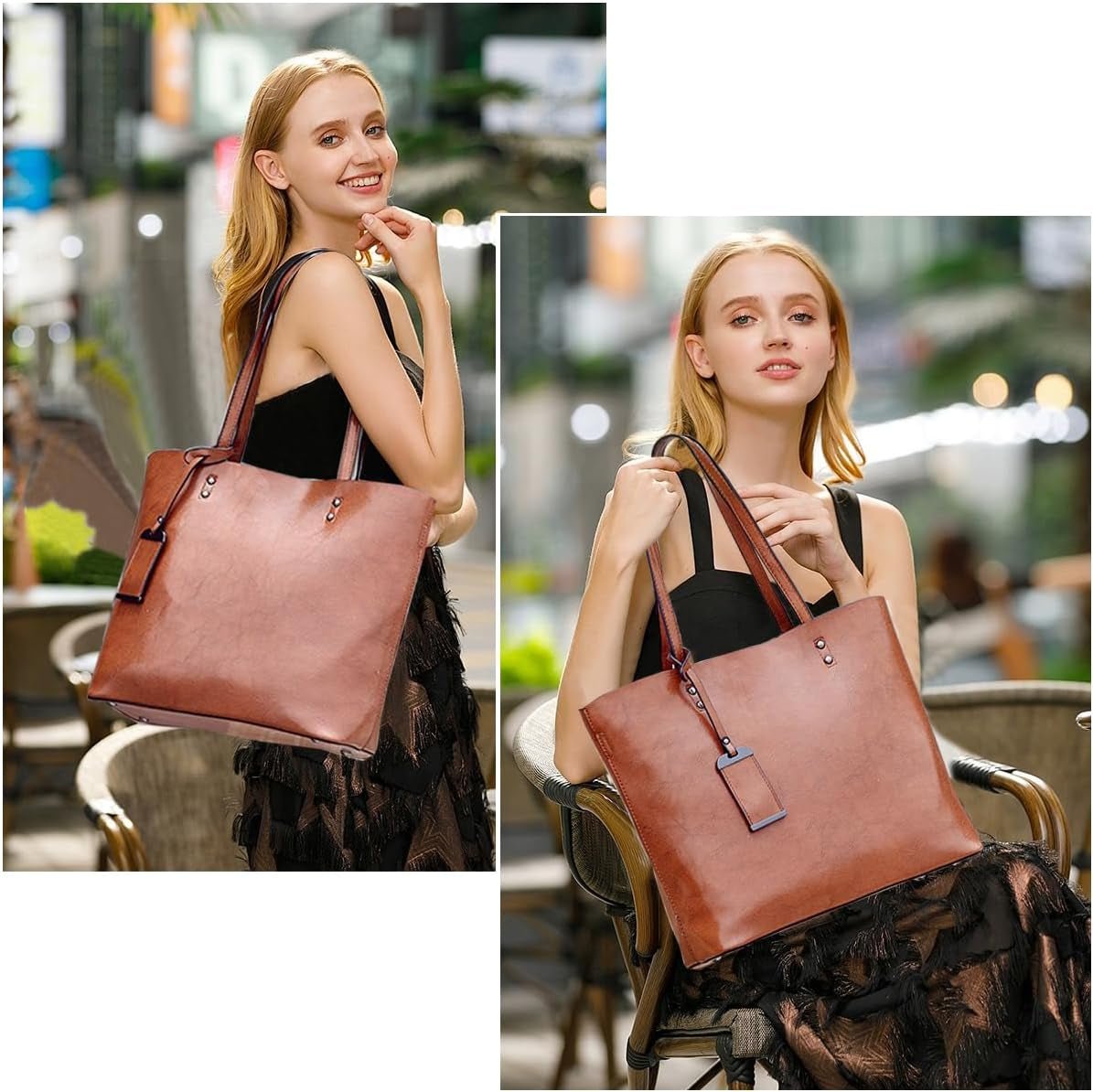 Stylish Women’s Top Handle Satchel – Shoulder Bag Messenger Tote Purse - Bela Fils BoutiqueBela Fils Boutique