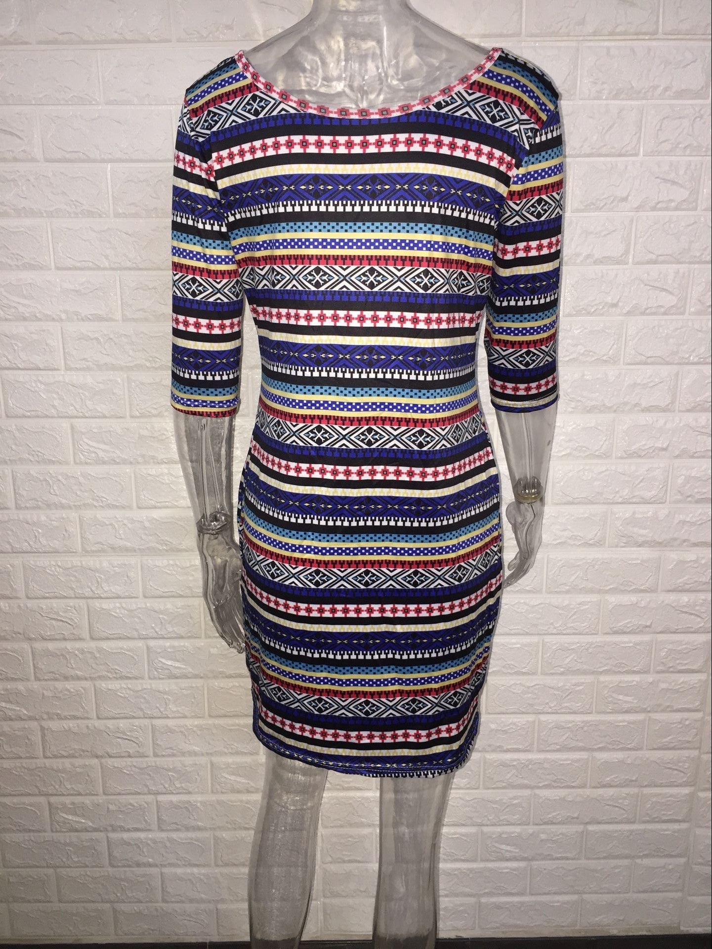 Summer Fashion Sexy Bodycon Mini Dress with Color Print - Bela Fils BoutiqueBela Fils Boutique