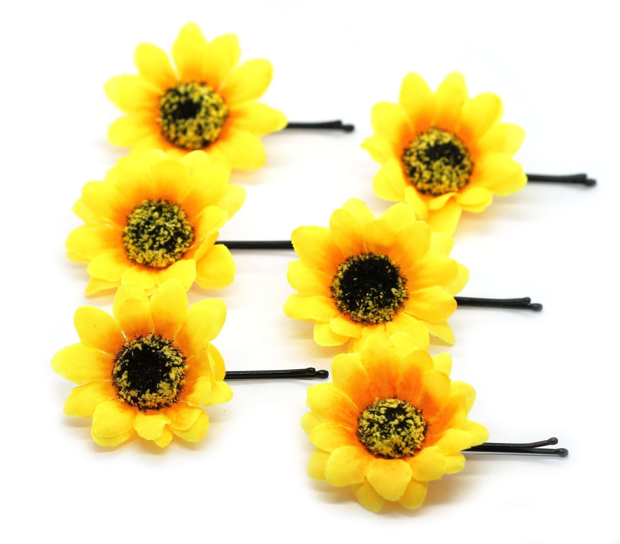 Sunflower Hair Grips - Bela Fils BoutiqueHaircareBela Fils Boutique