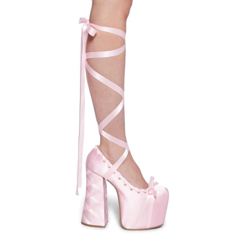 Sweet Sonata Ballet Wrap Heels - Bela Fils BoutiqueBela Fils Boutique