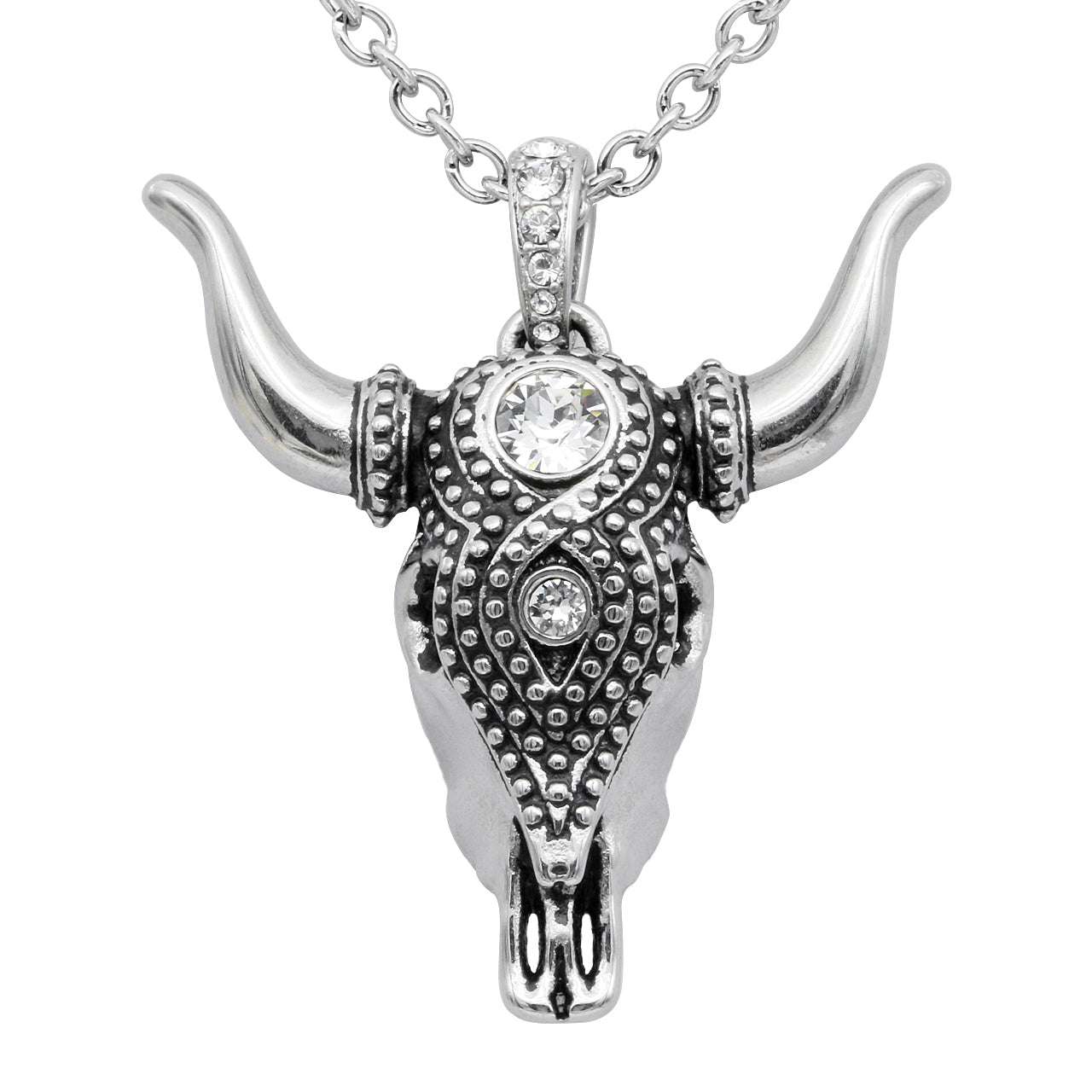 Taurus Bull Skull Necklace - Bela Fils BoutiqueNecklacesBela Fils Boutique