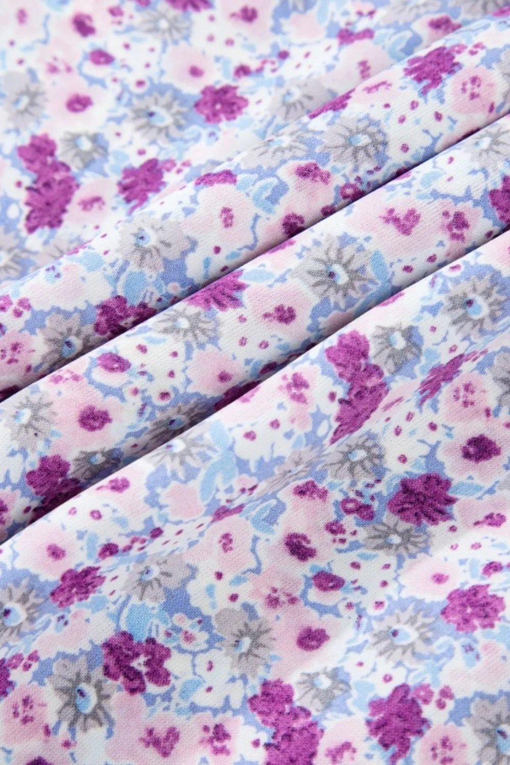 Tiered Floral Shirred High Waist Maxi Dress - Bela Fils BoutiqueBela Fils Boutique