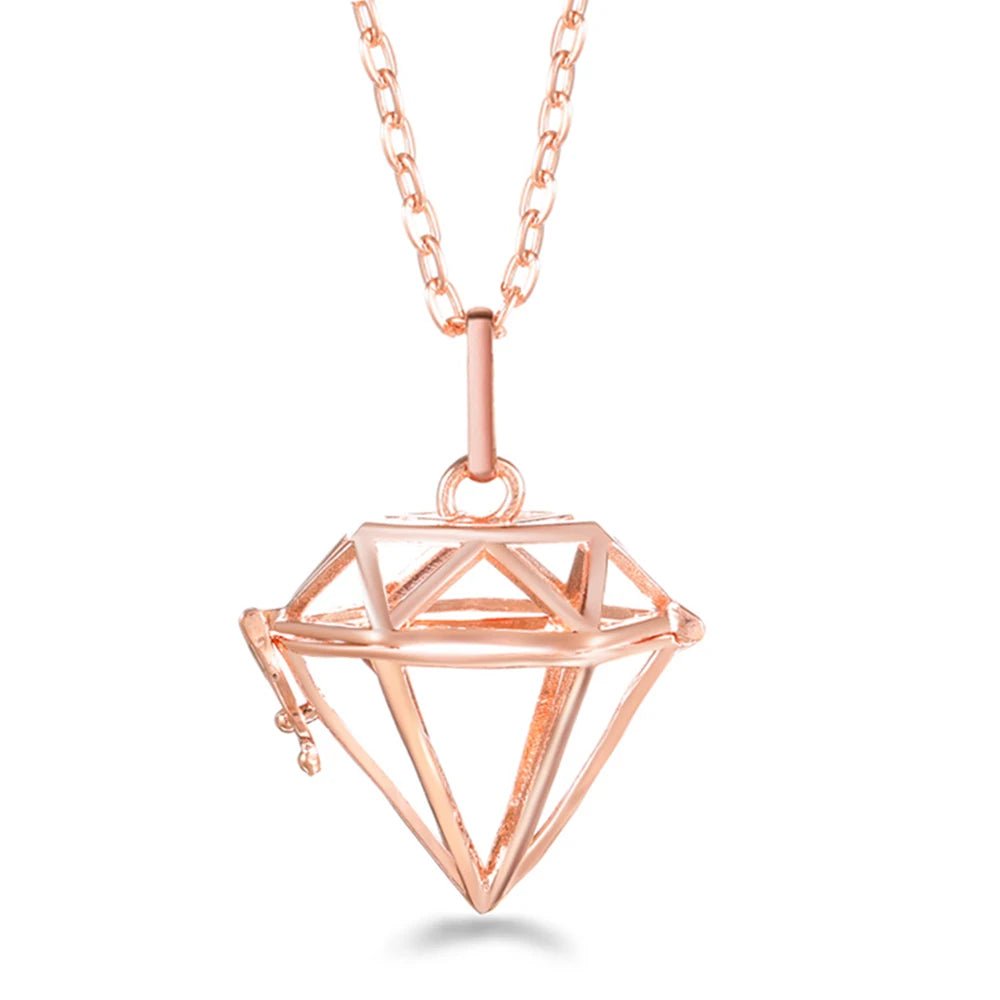 Trend Heart - Shaped Music Ball Aromatherapy Love Necklace Essential Oil Diffuser Couple Romance Chime Caller Pendant Jewelry Gift - Bela Fils BoutiqueBela Fils Boutique