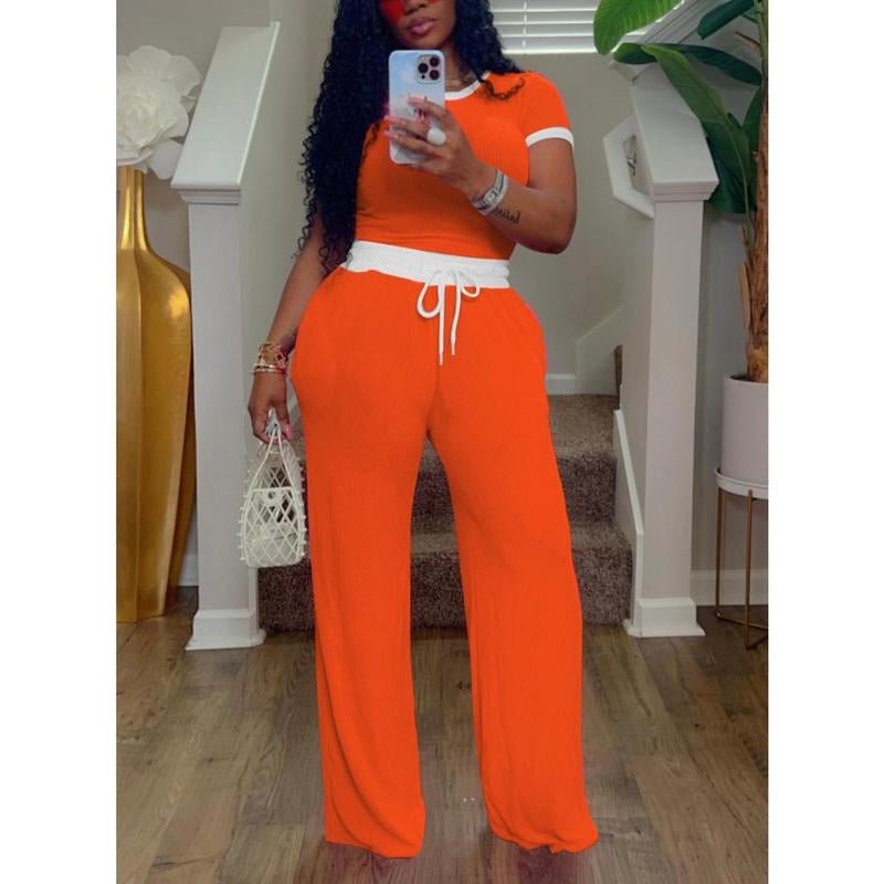 Two Piece Set Tracksuit Summer Women Casual Home Set - Bela Fils BoutiqueBela Fils Boutique