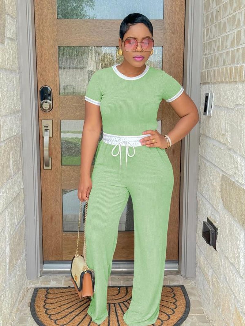 Two Piece Set Tracksuit Summer Women Casual Home Set - Bela Fils BoutiqueBela Fils Boutique