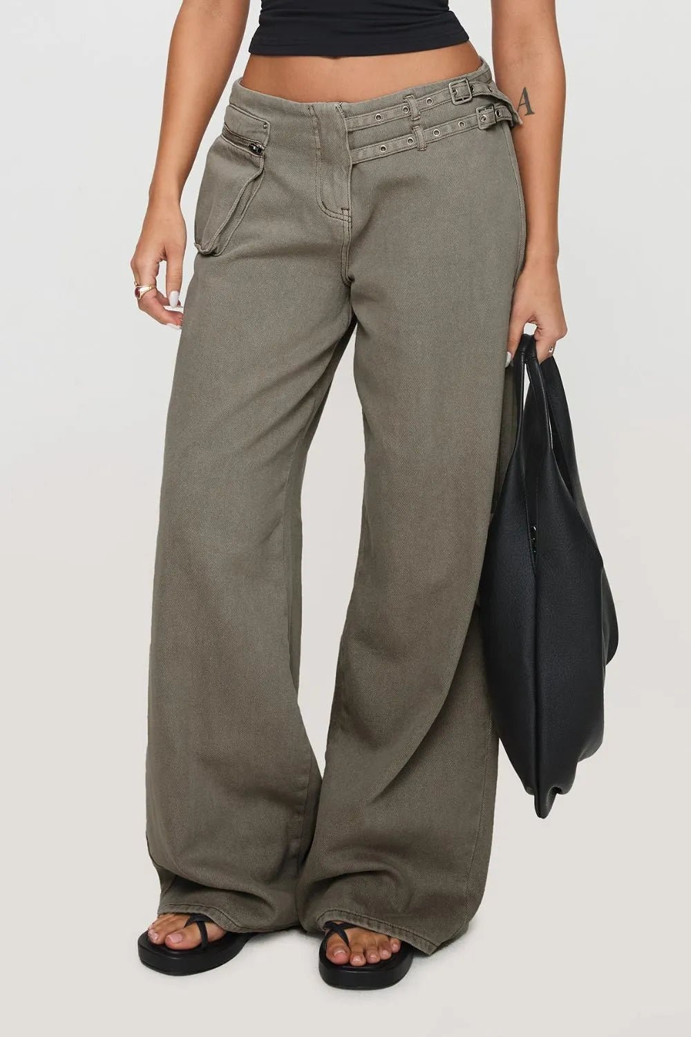 Wide Leg Jeans with Pockets - Bela Fils BoutiqueBela Fils Boutique