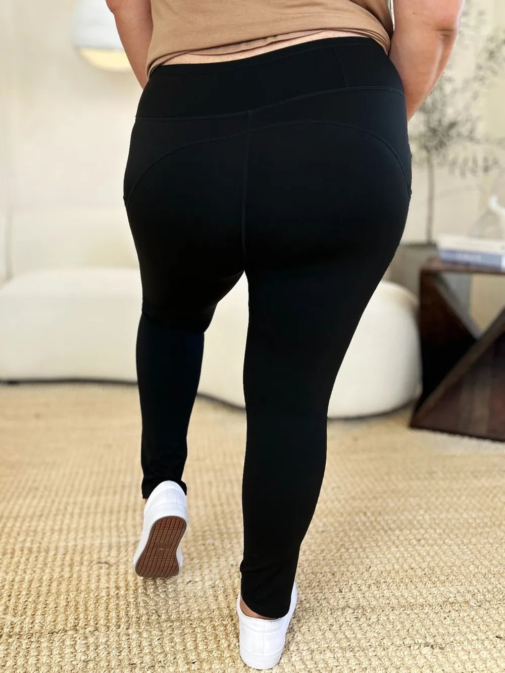 Wide Waistband Sports Leggings - Bela Fils BoutiqueBela Fils Boutique