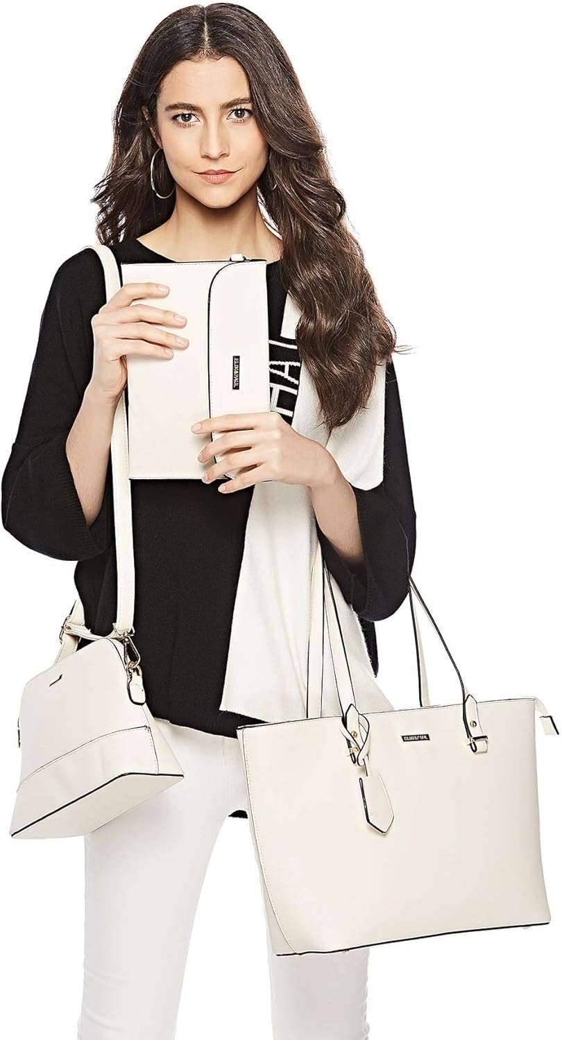 Women Fashion Handbags Wallet Tote Bag Shoulder Bag Top Handle Satchel Purse Set 4Pcs - Bela Fils BoutiqueBela Fils Boutique