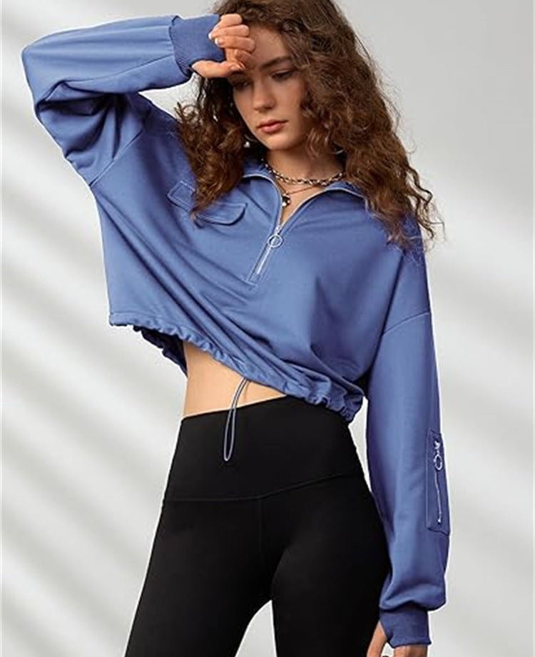 Women's Long Sleeve Casual Sweatshirt - Bela Fils BoutiqueBela Fils Boutique