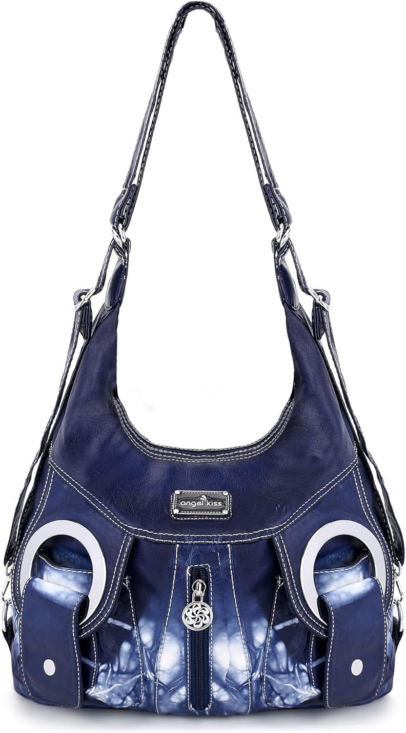 Women’s PU Leather Hobo Bag – Top Handle & Crossbody Shoulder Purse - Bela Fils BoutiqueBela Fils Boutique