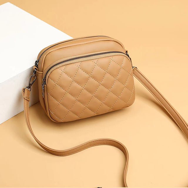 Women's Solid PU Leather Satchel Handbag with Wallet - Bela Fils BoutiqueBela Fils Boutique