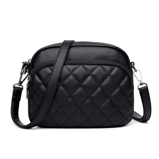 Women's Solid PU Leather Satchel Handbag with Wallet - Bela Fils BoutiqueBela Fils Boutique