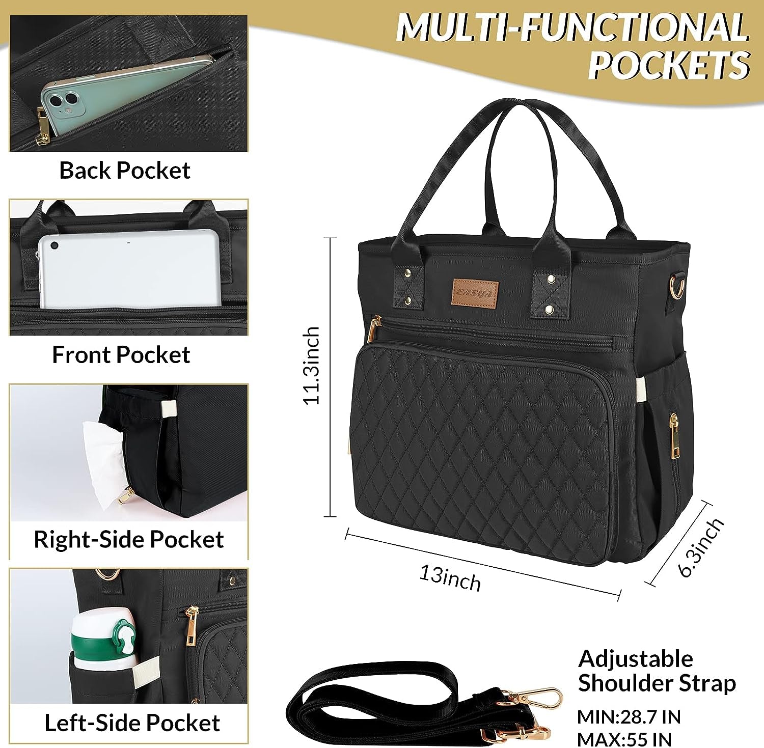 Women’s Work Lunch Tote – Large Leakproof Cooler Bag - Bela Fils BoutiqueBela Fils Boutique