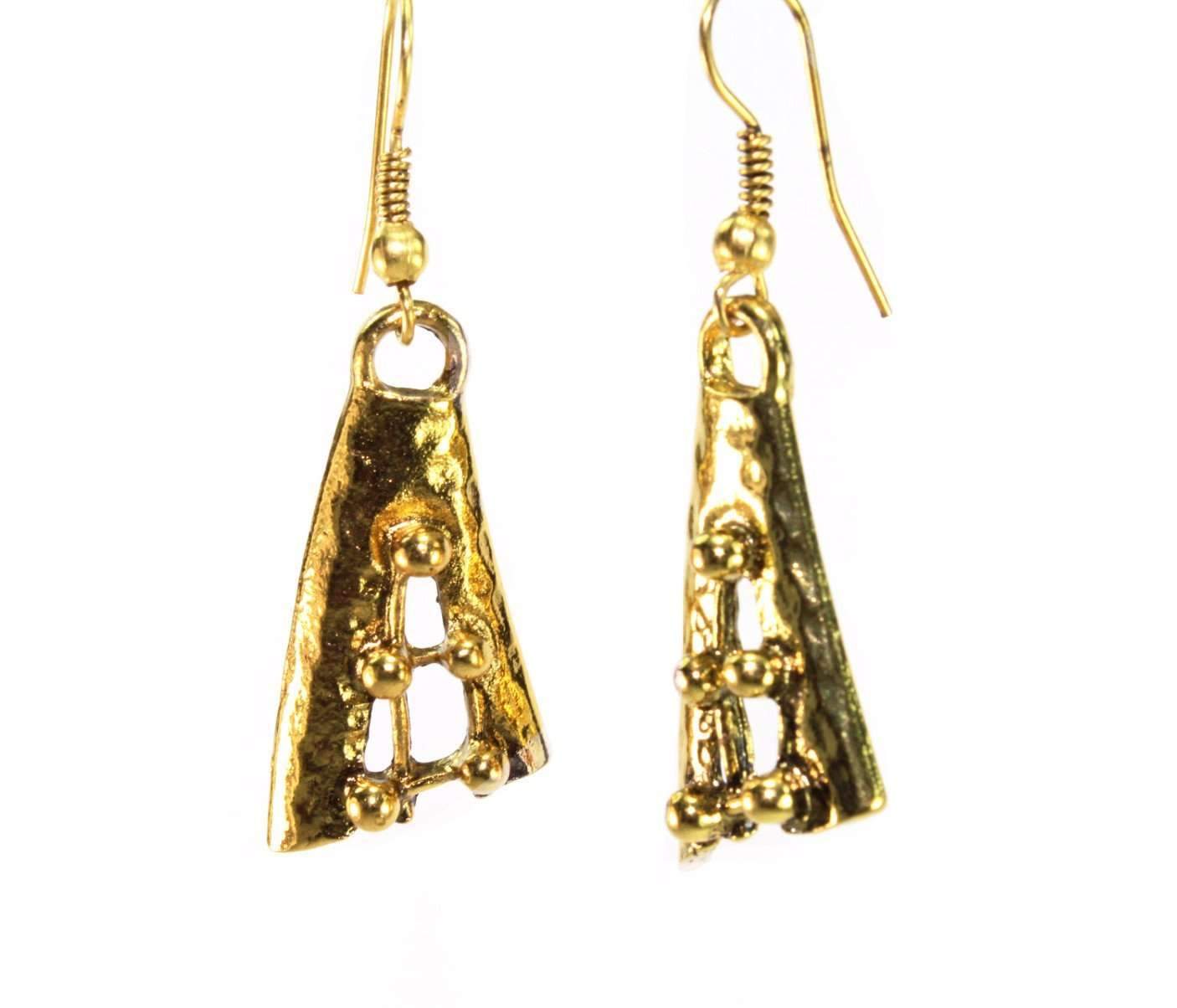 Woven Crescent Moon Necklace & Earring Set - Bela Fils BoutiqueSetsBela Fils Boutique