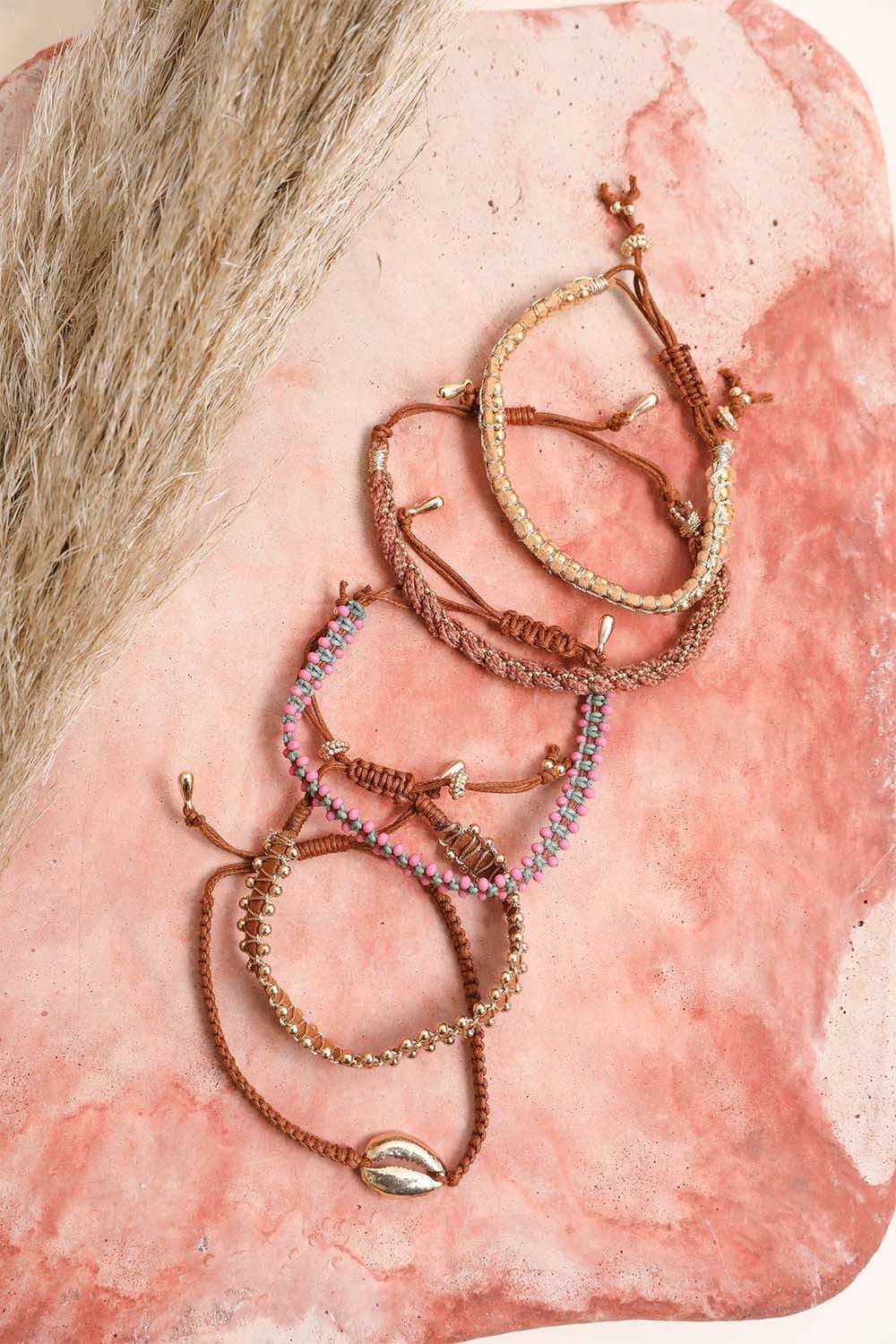 Woven Stackable Beaded Bracelet - Bela Fils BoutiqueAccessoriesBela Fils Boutique